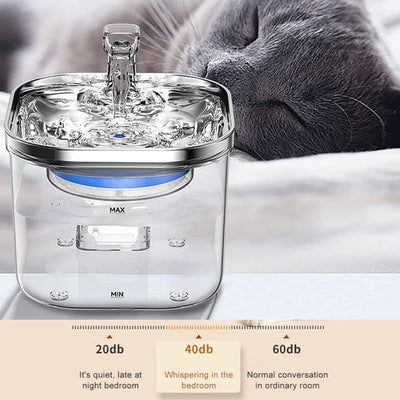 Litter box water fountain 